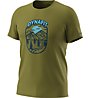 Dynafit Graphic - T-Shirt - uomo, Green/Dark Blue/Light Blue