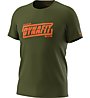 Dynafit Graphic - T-Shirt - uomo, Dark Green/Dark Orange