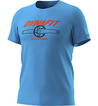 Dynafit Graphic - T-Shirt Bergsport - Herren, Light Blue/Orange/Blue