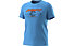 Dynafit Graphic - T-Shirt - uomo, Light Blue/Orange/Blue