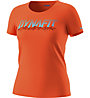 Dynafit Graphic - T-Shirt Bergsport - Damen, Orange/Light Blue/Red