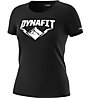 Dynafit Graphic - T-Shirt sport di montagna - donna, Black/White/White