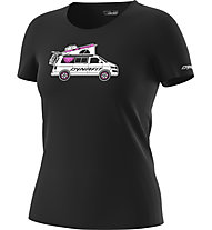 Dynafit Graphic - T-Shirt sport di montagna - donna, Black/White/Pink