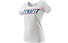 Dynafit Graphic - T-Shirt sport di montagna - donna, White/Blue/Pink