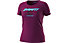 Dynafit Graphic - T-Shirt sport di montagna - donna, Purple/Light Blue/Black