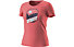 Dynafit Graphic - T-Shirt sport di montagna - donna, Light Red/Dark Blue/Light Blue