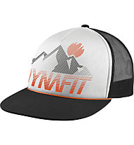 Dynafit Graphic Trucker - cappellino, Black/White/Orange/Grey