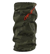 Dynafit Logo Neck - Halswärmer, Dark Green/Black/Red