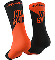 Dynafit No Pain No Gain - calzini corti, Black/Orange