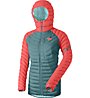 Dynafit Radical Down RDS - giacca in piuma - donna, Light Green/Light Red
