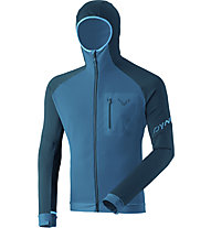 Dynafit Radical Polartec® - felpa in pile con cappuccio - uomo, Light Blue/Dark Blue