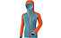 Dynafit Radical Polartec® - felpa in pile - donna, Light Blue/Orange