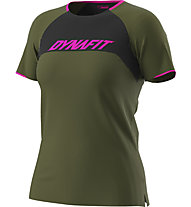 Dynafit Ride - maglia MTB - donna, Dark Green/Black/Pink