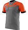 Dynafit Ride Full Zip - Trailrunningshirt - Herren, Grey/Orange