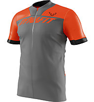 Dynafit Ride Full Zip - Fahrradtrikot - Herren, Grey/Orange
