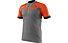 Dynafit Ride Full Zip - Fahrradtrikot - Herren, Grey/Orange