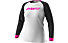 Dynafit Ride L/S W - maglia a maniche lunghe - donna, White/Black/Pink