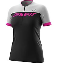 Dynafit Ride Light 1/2 Zip - Fahrradshirt - Damen, black/grey/pink