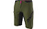 Dynafit Ride light Dynastretch - pantalone MTB - donna, Dark Green/Black/Pink