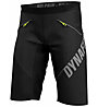 Dynafit Ride Light Dynastretch - pantaloni corti MTB/trail running - uomo, Black/Grey/Yellow