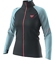 Dynafit Ride Wind W - giacca MTB - donna, Dark Blue/Light Blue/Orange