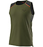 Dynafit Sky M - top trail running - uomo, Dark Green/Black/Red