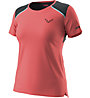 Dynafit Sky W - T-shirt trail running - donna, Light Red/Dark Blue/Light Blue