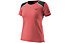 Dynafit Sky W - T-shirt trail running - donna, Light Red/Dark Blue/Light Blue