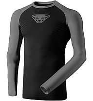 Dynafit Speed Dryarn - Funktionsshirt Langarm - Herren, Black/Grey