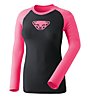 Dynafit Speed Dryarn  - maglietta tecnica a maniche lunghe - donna, Black/Pink