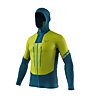 Dynafit Speed Hybrid M - felpa in pile - uomo, Dark Blue/Green