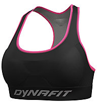 Dynafit Speed W - reggiseno sportivo a sostegno elevato - donna, Black/Pink/Grey