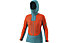 Dynafit TLT Dynastretch - giacca alpinismo - donna, Orange/Light Blue