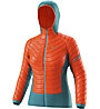 Dynafit TLT Light Insulated - giacca ibrida con cappuccio - donna, Orange/Blue