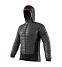 Dynafit TLT Light Insulation - giacca in piuma con cappuccio - uomo, Black/Grey/Red