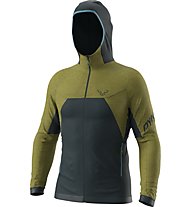 Dynafit Tour Wool Thermal - Hybridjacke - Herren, Dark Blue/Green/Light Blue
