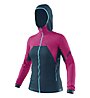Dynafit Tour Wool Thermal - giacca con cappuccio - donna, Dark Blue/Pink/Light Blue