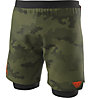 Dynafit Trail Graphic 2/1 M - Trailrunninghose - Herren, Green/Black/Red
