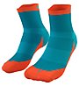 Dynafit Transalper - Socken - Herren, Light Blue/Orange