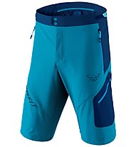 Dynafit Transalper 3 DST - pantaloni corti speed hiking - uomo, Light Blue/Blue