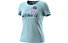 Dynafit Transalper Graphic S/S - T-shirt - donna, Light Blue/Dark Blue/Pink