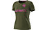 Dynafit Transalper Graphic S/S - T-shirt - donna, Dark Green/Pink/Black