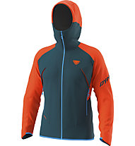 Dynafit Transalper GORE-TEX - giacca in GORE-TEX - uomo, Blue/Orange/Light Blue