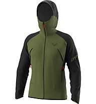 Dynafit Transalper GORE-TEX - giacca in GORE-TEX - uomo, Dark Green/Black/Red
