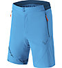 Dynafit Transalper Light DST - pantaloni corti trekking - uomo, Light Blue/Blue/Red