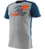Dynafit Transalper Light - T-Shirt - Herren, Light Grey/Blue/Orange