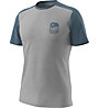 Dynafit Transalper Light - T-Shirt - Herren, Grey/Light Blue/Light Blue