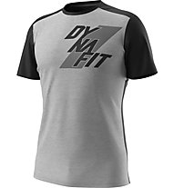 Dynafit Transalper Light - T-shirt - uomo, Light Grey/Black/Grey