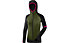 Dynafit Transalper Light Polartec - felpa in pile con cappuccio - donna, Dark Green/Black/Pink