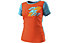 Dynafit Transalper Light - T-shirt - donna, Orange/Light Blue/Light Orange